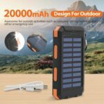HELIOS PRO Solar Charger Power Bank - 20000mAh | S1008D - Image 2