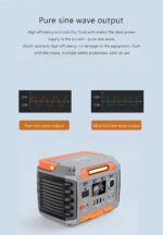 Helios Pro Portable Power Station - 300W Outdoor Solar Generator Lithium-ion Battery Pack 110V 288Wh Pure Sine Wave, Emergency Backup, Camping, Road Trip | HRX-300Z - Image 21