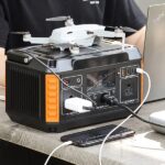 Helios Pro Portable Power Station - 600W Solar Generator with Wireless Charging, Lithium-ion Battery Pack 110V 520Wh Pure Sine Wave, Outdoor Emergency Backup | HRX-600Z - Image 7