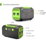 Helios Pro Portable Power Station - 200W Outdoor Solar Generator Lithium-ion Battery Pack 110V 150Wh AC Outiet, Emergency Backup Road Trip and Flashlight Fast Charging, Camping, Home, Power Outage | HRX-150Z - Image 7