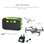 Helios Pro Portable Power Station - 200W Outdoor Solar Generator Lithium-ion Battery Pack 110V 150Wh AC Outiet, Emergency Backup Road Trip and Flashlight Fast Charging, Camping, Home, Power Outage | HRX-150Z - Image 5