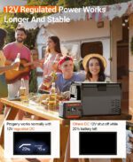 Helios Pro Portable Power Station - 300W Outdoor Solar Generator Lithium-ion Battery Pack 110V 288Wh Pure Sine Wave, Emergency Backup, Camping, Road Trip | HRX-300Z - Image 18