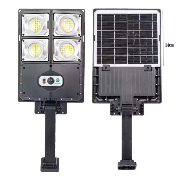 Helios Pro 200W Solar Street Light – Motion Sensor LED Light for Stairs, IP65 Waterproof Outdoor Wall-Mounted Lamp for Pathways and Garden | 789A-2