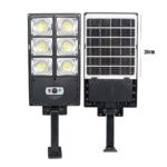 Helios Pro 400W Solar Street Light – Outdoor Motion Sensor LED Lamp for Staircases and Pathways, Waterproof Wall Light with Remote Control | 789A-3