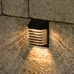 YINGHAO Outdoor Solar LED Fence Light – Waterproof Wall-Mounted Lamp for Garden, Yard, Patio, and Landscape Decoration | YH0614 - Image 3