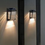 YINGHAO Outdoor Solar LED Fence Light – Waterproof Wall-Mounted Lamp for Garden, Yard, Patio, and Landscape Decoration | YH0614 - Image 4