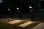 YINGHAO Modern Black Solar Lawn Light – IP65 Waterproof LED Pathway Lamp for Garden, Patio, Driveway & Landscape Decor | YH0804C - Image 6