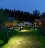 YINGHAO Modern Black Solar Lawn Light – IP65 Waterproof LED Pathway Lamp for Garden, Patio, Driveway & Landscape Decor | YH0804C - Image 8