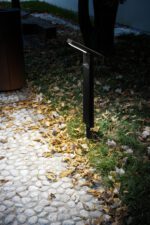 YINGHAO Modern Black Solar Lawn Light – IP65 Waterproof LED Pathway Lamp for Garden, Patio, Driveway & Landscape Decor | YH0804C - Image 7