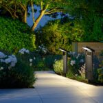 YINGHAO Modern Black Solar Lawn Light – IP65 Waterproof LED Pathway Lamp for Garden, Patio, Driveway & Landscape Decor | YH0804C - Image 2