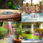 Helios pro Solar Water Fountain – DIY Outdoor Water Feature with Cascading Waterfall for Pool, Yard, Patio, and Garden Decor | AS01A - Image 4