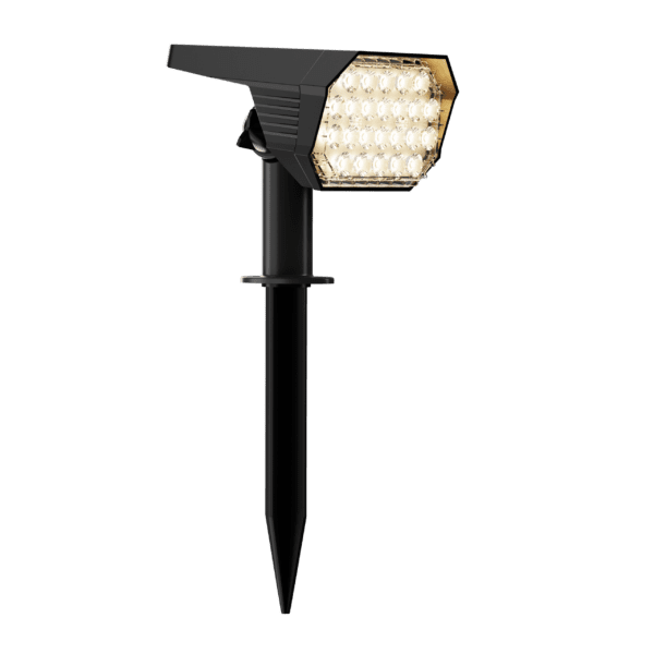 YINGHAO Solar Garden Spotlight – IP65 Waterproof Outdoor LED Landscape Light with Adjustable Head | YH0528A