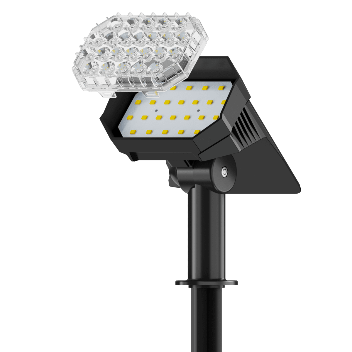 YINGHAO Solar Garden Spotlight – IP65 Waterproof Outdoor LED Landscape Light with Adjustable Head | YH0528A - Image 10