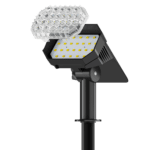 YINGHAO Solar Garden Spotlight – IP65 Waterproof Outdoor LED Landscape Light with Adjustable Head | YH0528A - Image 10