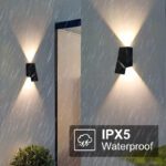 YINGHAO  Solar Fence Light – Waterproof Wall-Mounted LED Outdoor Lamp with Auto On/Off for Garden, Balcony, Deck, and Patio| YH0635Y