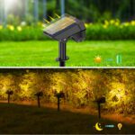 YINGHAO Solar Garden Spotlight – IP65 Waterproof Outdoor LED Landscape Light with Adjustable Head | YH0528A - Image 6