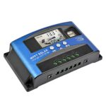 Helios Pro 100A MPPT Solar Charge Controller 12V/24V/48V Auto Battery Regulator with LCD Display – Heavy Duty Solar Charger for Industrial & Off-Grid Systems | BL912-100A