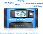 Helios Pro 100A MPPT Solar Charge Controller 12V/24V/48V Auto Battery Regulator with LCD Display – Heavy Duty Solar Charger for Industrial & Off-Grid Systems | BL912-100A - Image 6