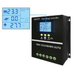 Helios Pro 100A MPPT Solar Charge Controller – Smart 12V/24V/36V/48V Auto Solar Battery Regulator with LCD Display, 4800W Max PV Power | SY10048
