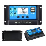 Helios Pro 20A PWM Solar Charge Controller – Smart 12V/24V Auto Battery Regulator with Dual USB for Home Solar Power | RBL-20A - Image 2